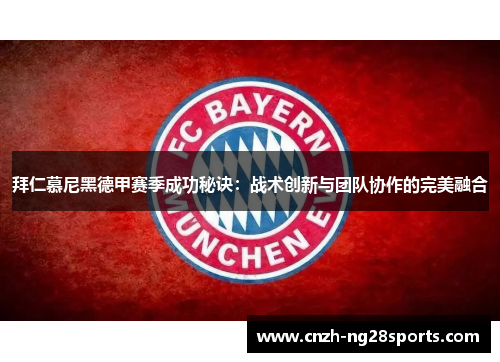 拜仁慕尼黑德甲赛季成功秘诀：战术创新与团队协作的完美融合