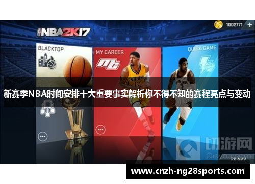 新赛季NBA时间安排十大重要事实解析你不得不知的赛程亮点与变动