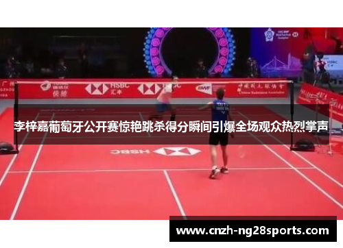 李梓嘉葡萄牙公开赛惊艳跳杀得分瞬间引爆全场观众热烈掌声 李梓嘉葡萄牙公开赛惊艳跳杀得分瞬间引爆全场观众热烈掌声